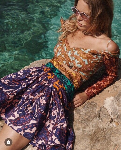 ZIMMERMANN TIGGY BOW MINI DRESS