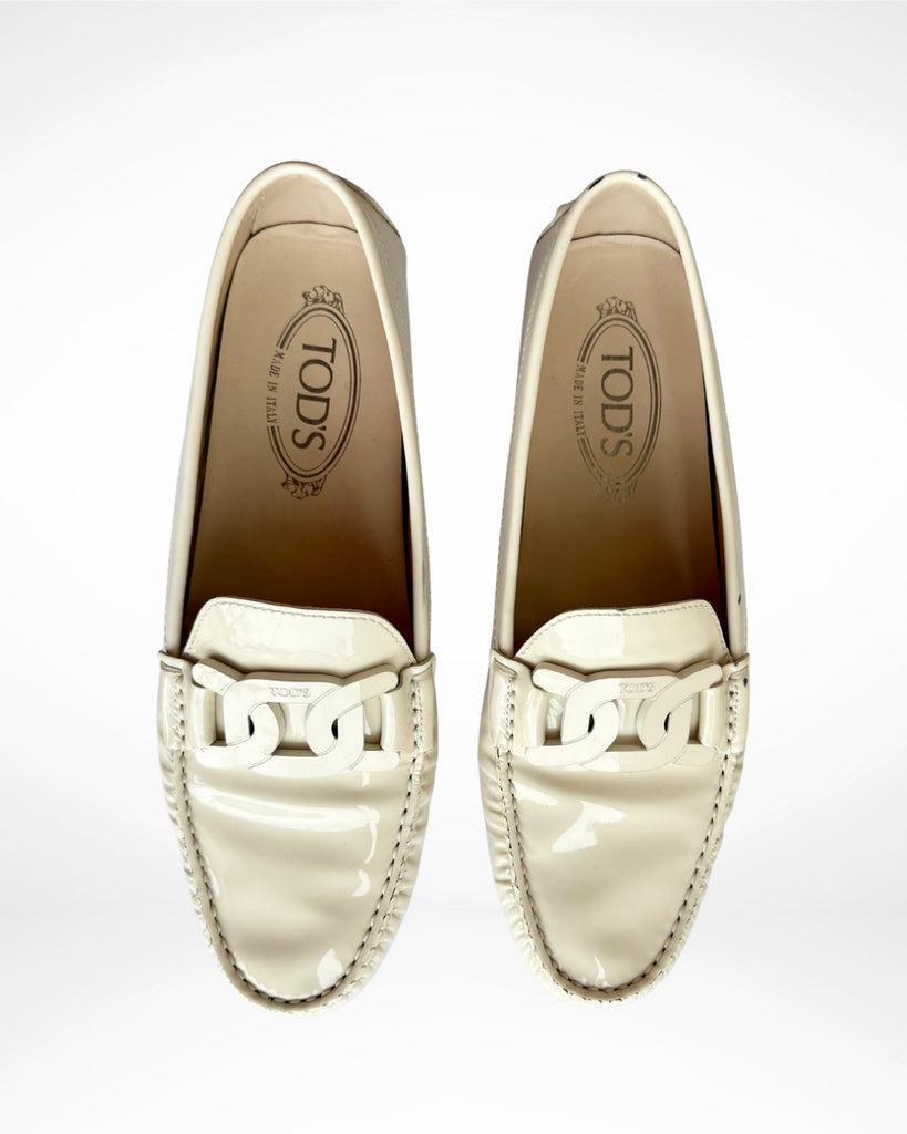 TOD'S - PATENT LEATHER - BUBBLE LOAFERS