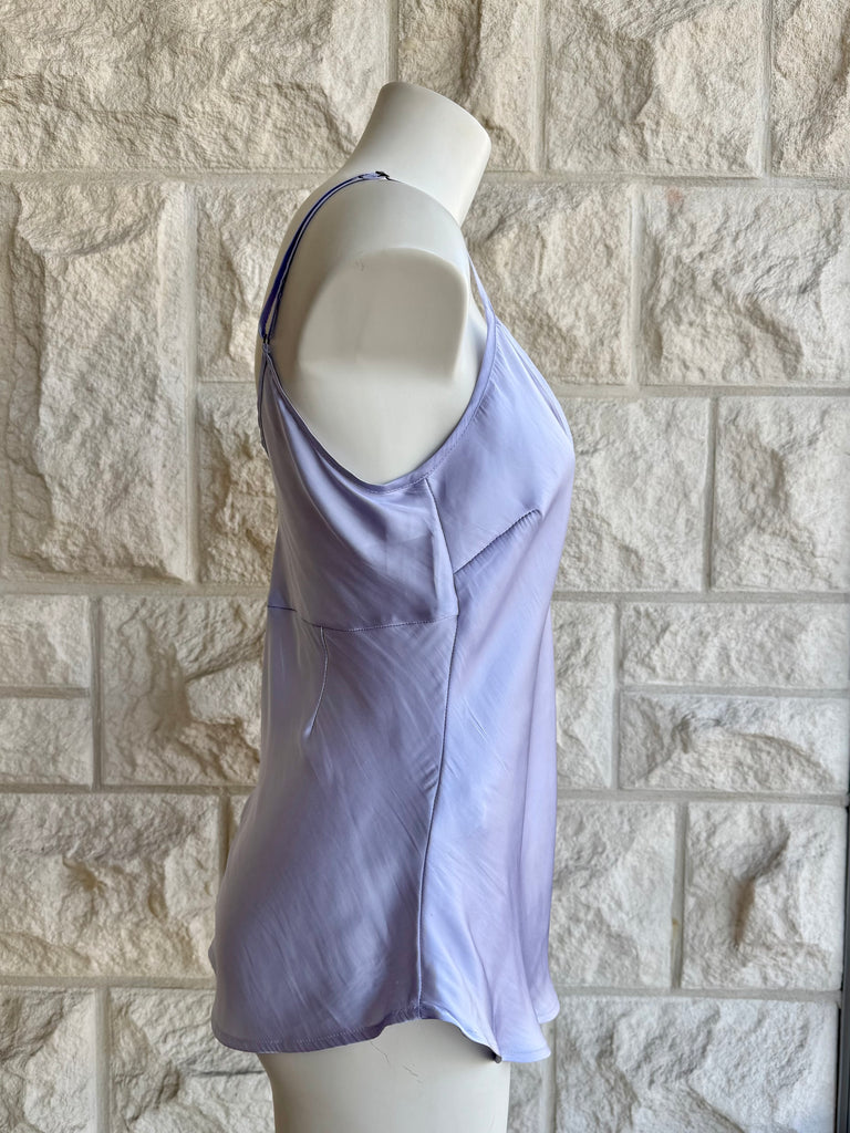 FLANNEL - SILKY CAMISOLE - LILAC