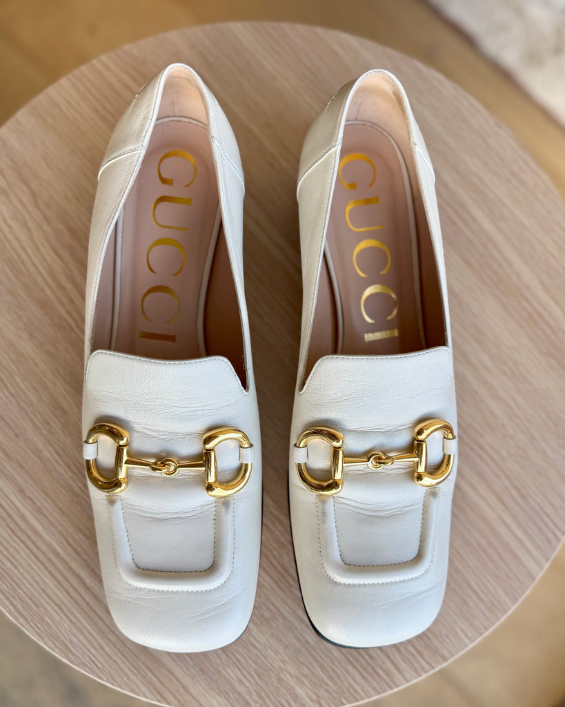 GUCCI - LEATHER HORSEBIT LOAFERS