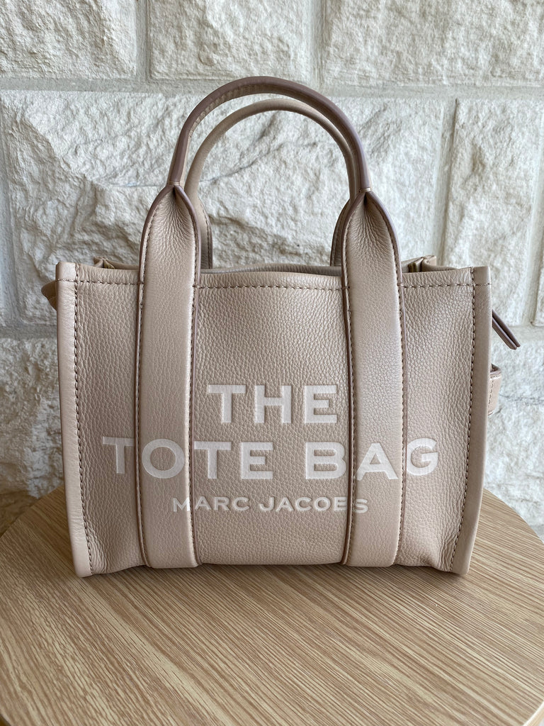 MARC JACOBS - THE LEATHER SMALL TOTE BAG
