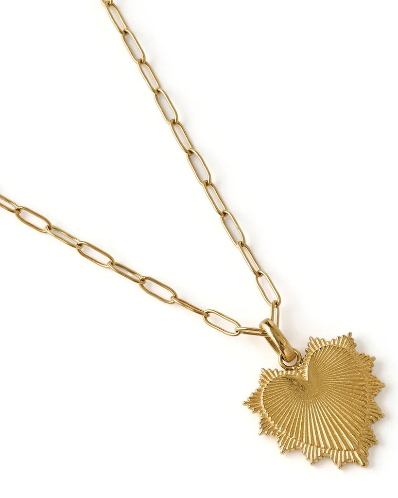 ARMS OF EVE - QUEEN OF HEARTS GOLD NECKLACE