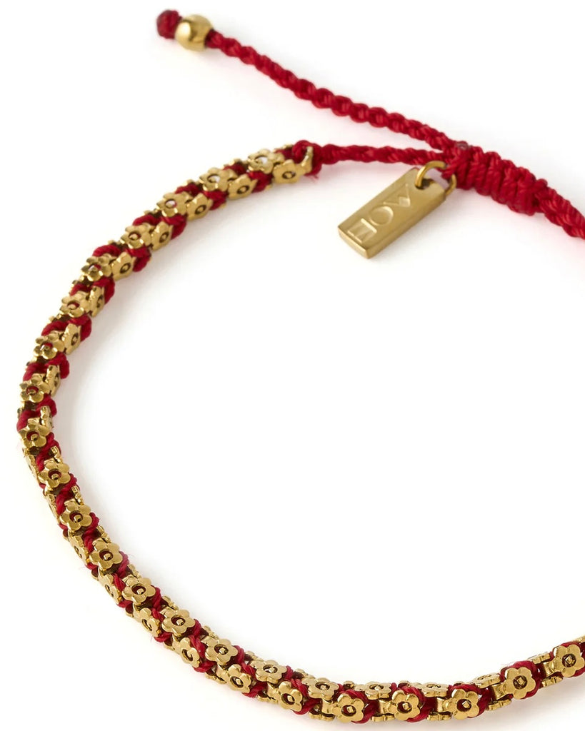 ARMS OF EVE - BEATRICE GOLD BRACELET - CHERRY