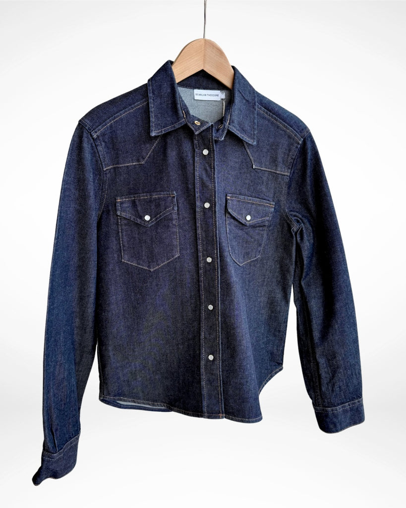SCANLAN THEODORE - DENIM SHIRT