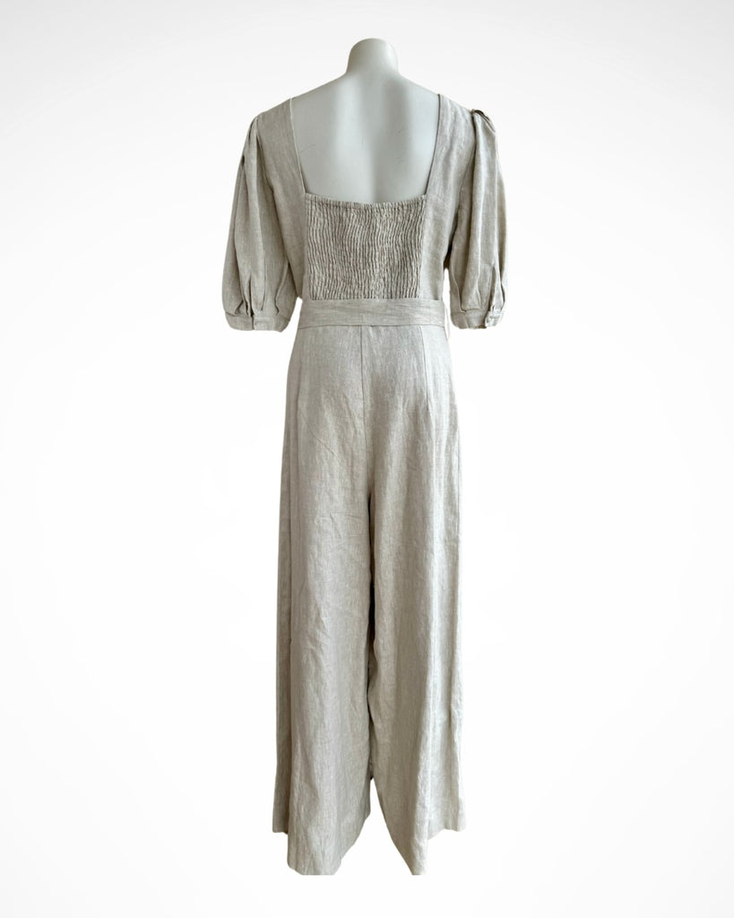 MINISTRY OF STYLE - CELIA PUFFED-SLEEVE JUMPSUIT