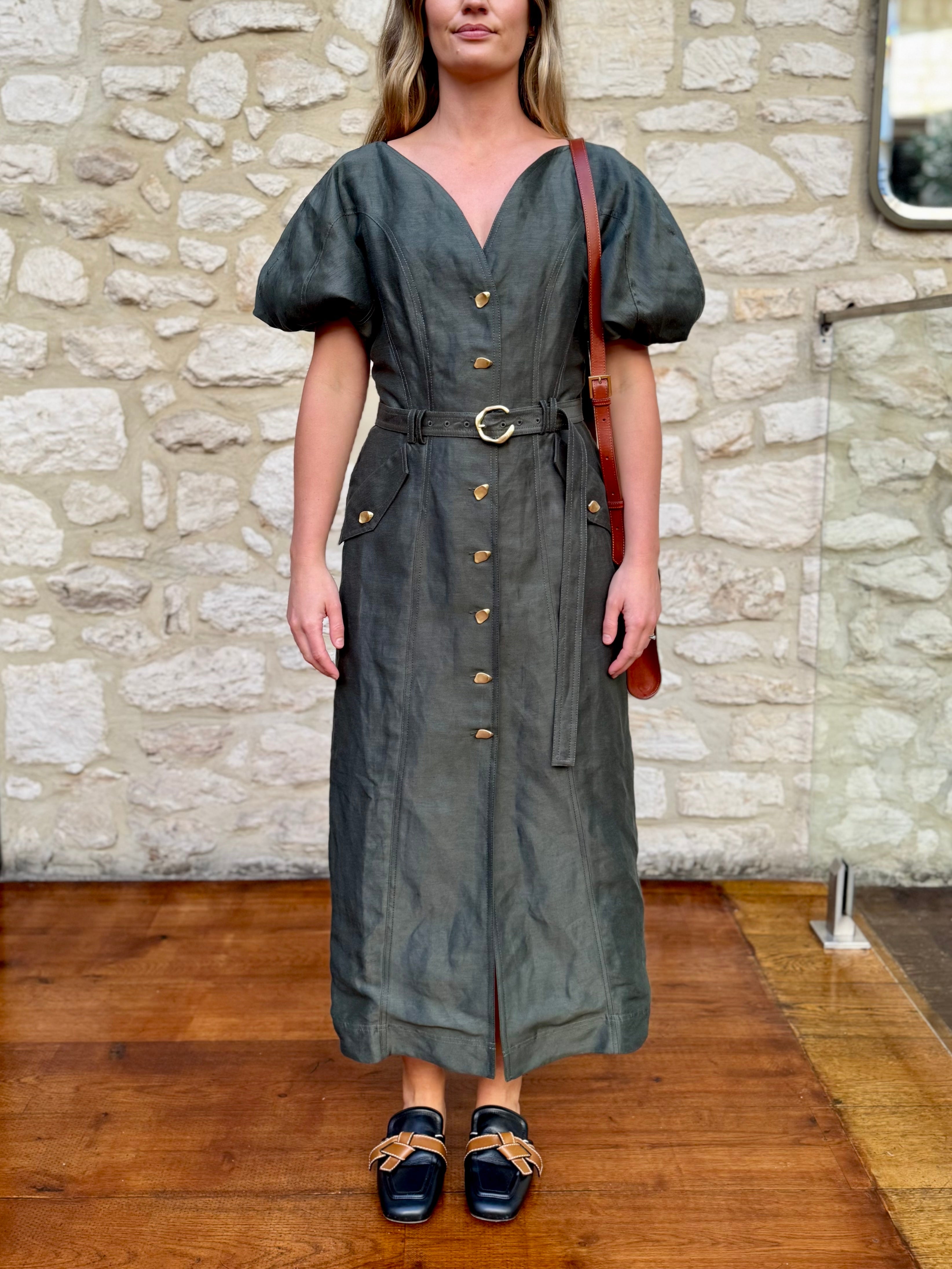 aje encompass utility midi dress AJE. - PALOMA UTILITY MIDI DRESS