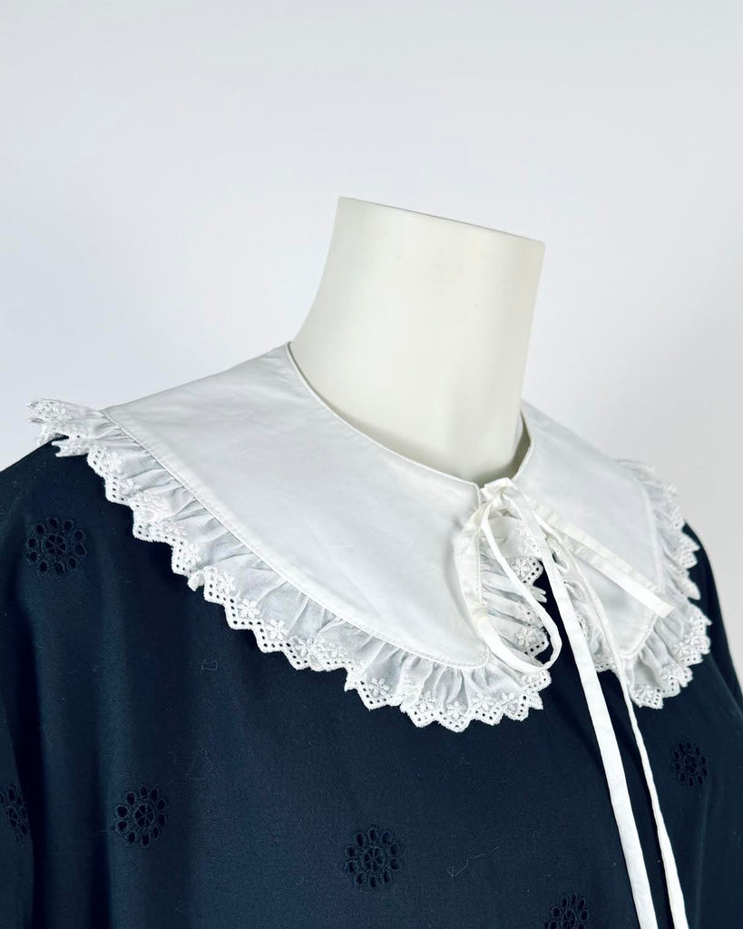 LEE MATHEWS - SAILOR COLLAR - WHITE LACE