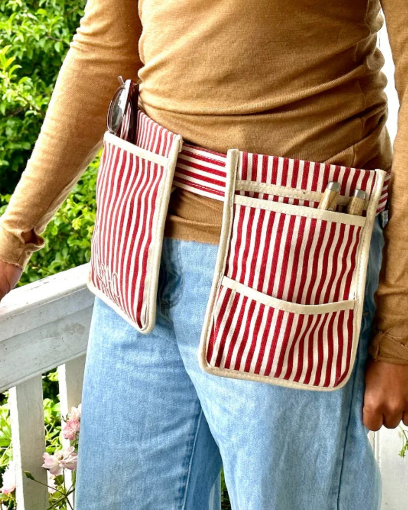 LE SAC - GARDENING BELT - RED STRIPE