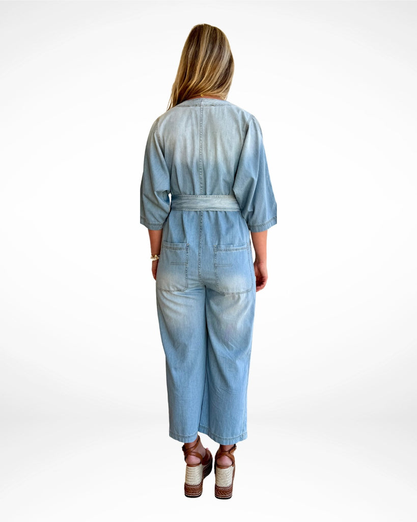 FLANNEL - SOFT DENIM JUMPSUIT