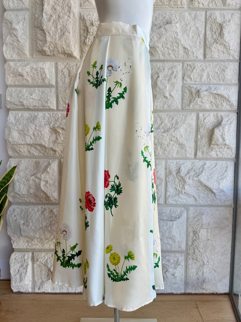 OROTON - POPPY PRINT SKIRT
