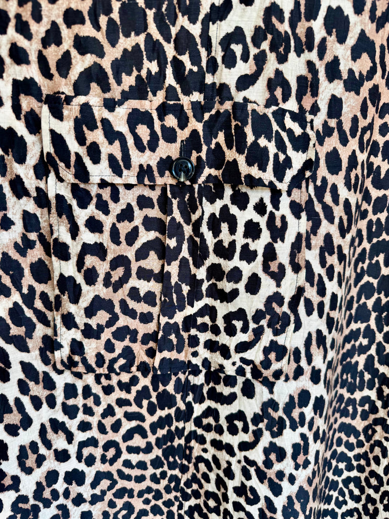 GANNI - LEOPARD DRESS