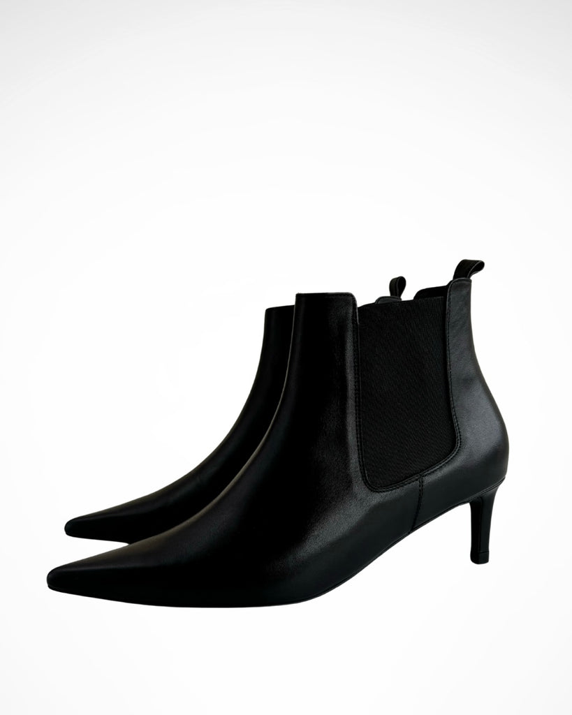 ANINE BING - STEVIE - BLACK LEATHER BOOTS