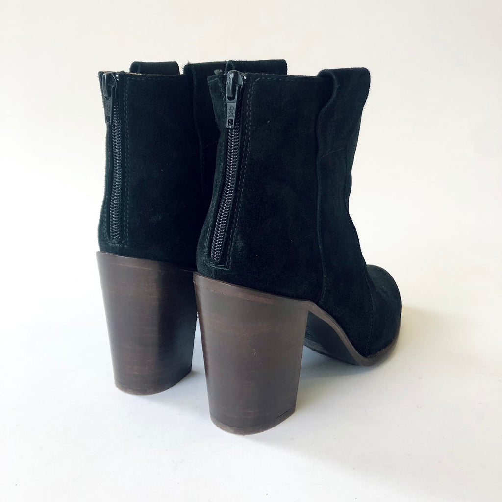 ESTILO EMPORIO - BLACK SUEDE - ANKLE BOOT