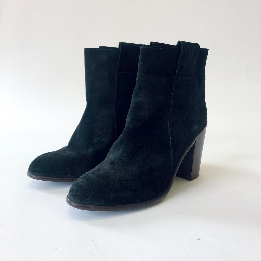 ESTILO EMPORIO - BLACK SUEDE - ANKLE BOOT