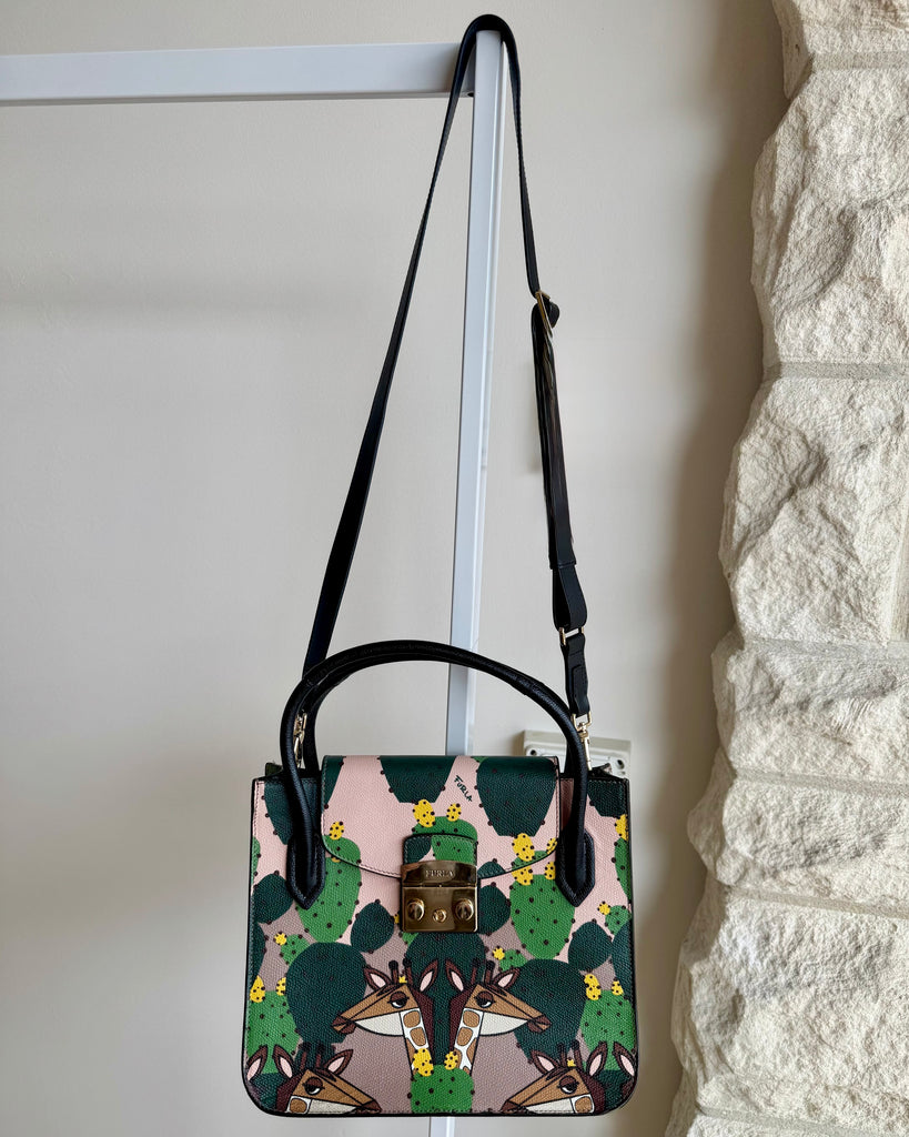 FURLA - METROPOLIS - GIRAFFE PRINT BAG - SHOP BIANCA ONEILL'S WARDROBE HERE