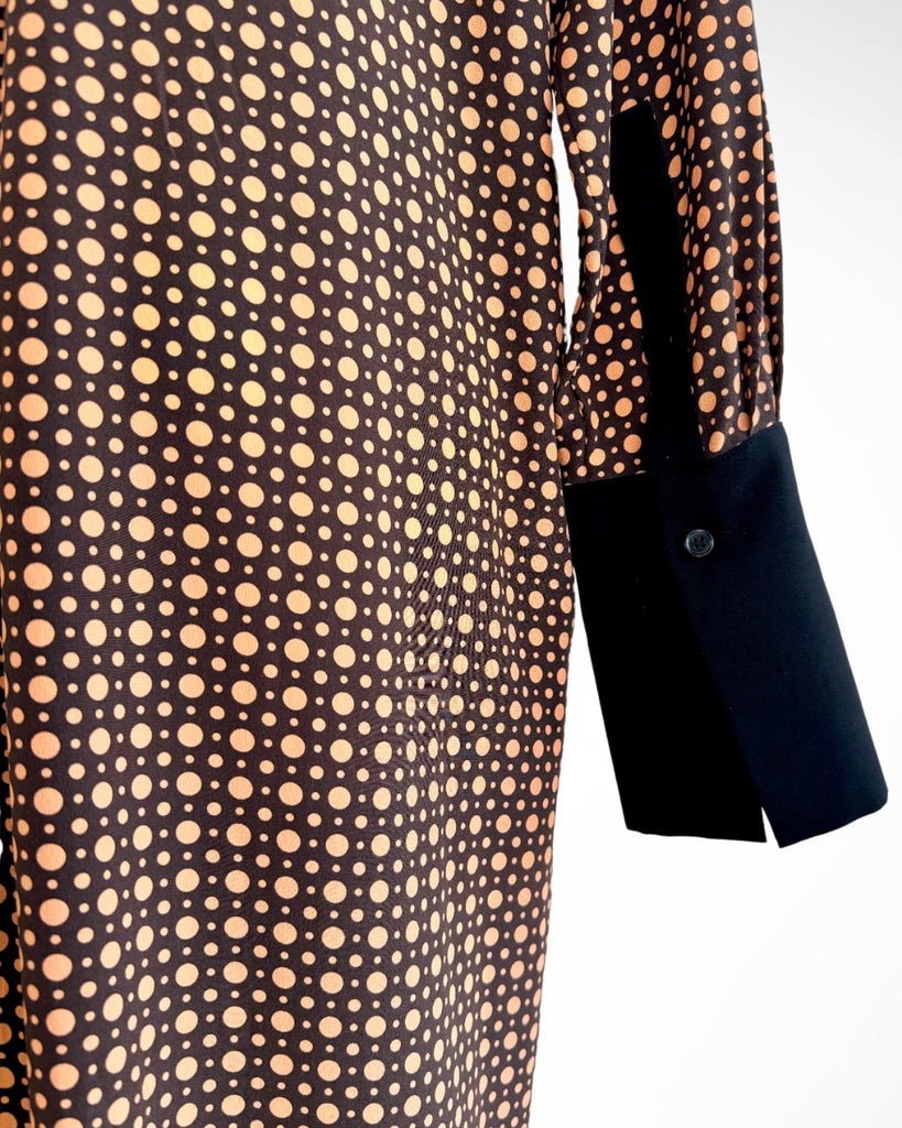 LEE MATHEWS - SPOTTY SHIRT DRESS