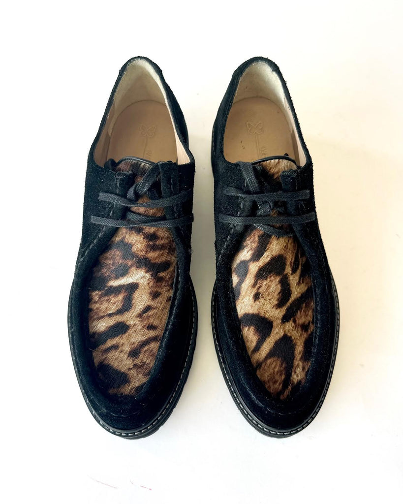 WEEKEND MAX MARA - SUEDE & FUR LOAFERS