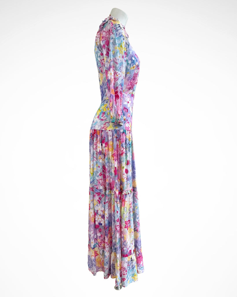 RIXO LONDON - MONET FLORAL - MIDI DRESS