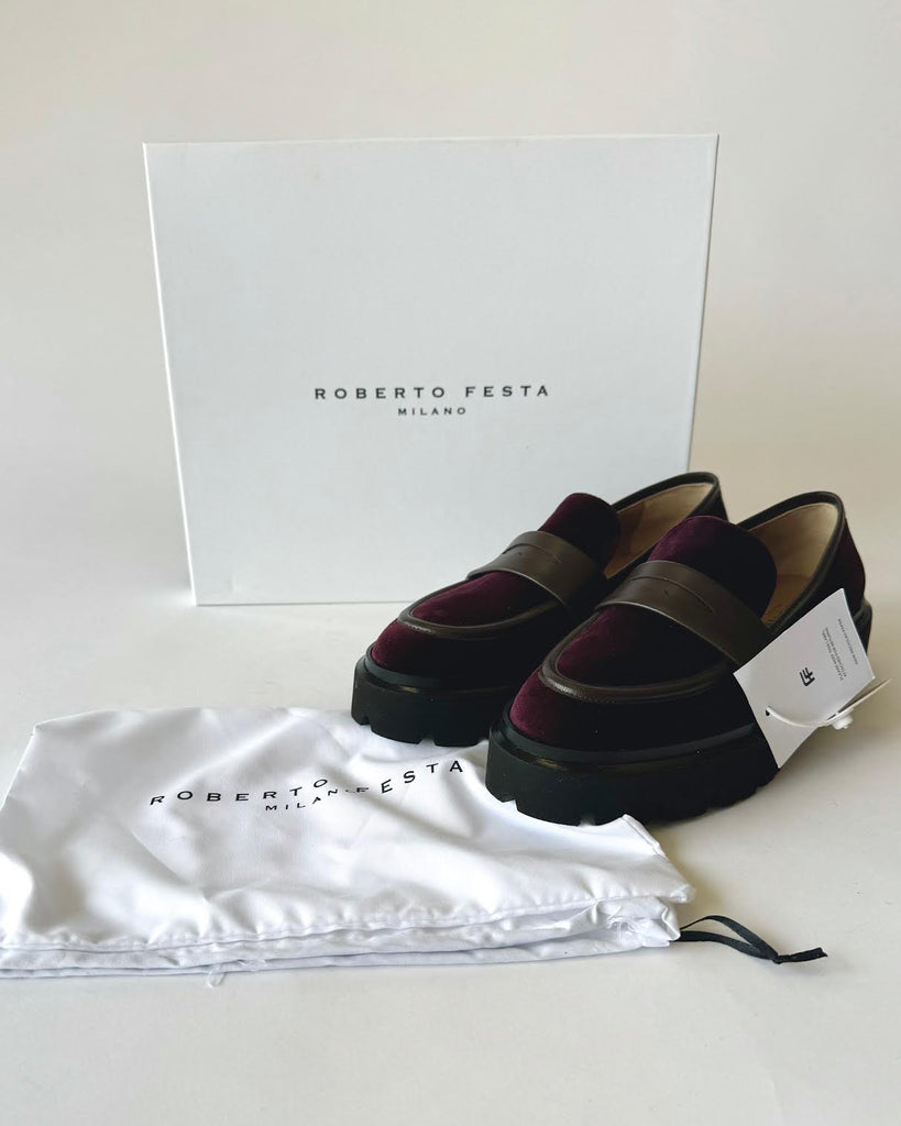 ROBERTO FESTA - ANIMA 40MM - VELVET LOAFERS