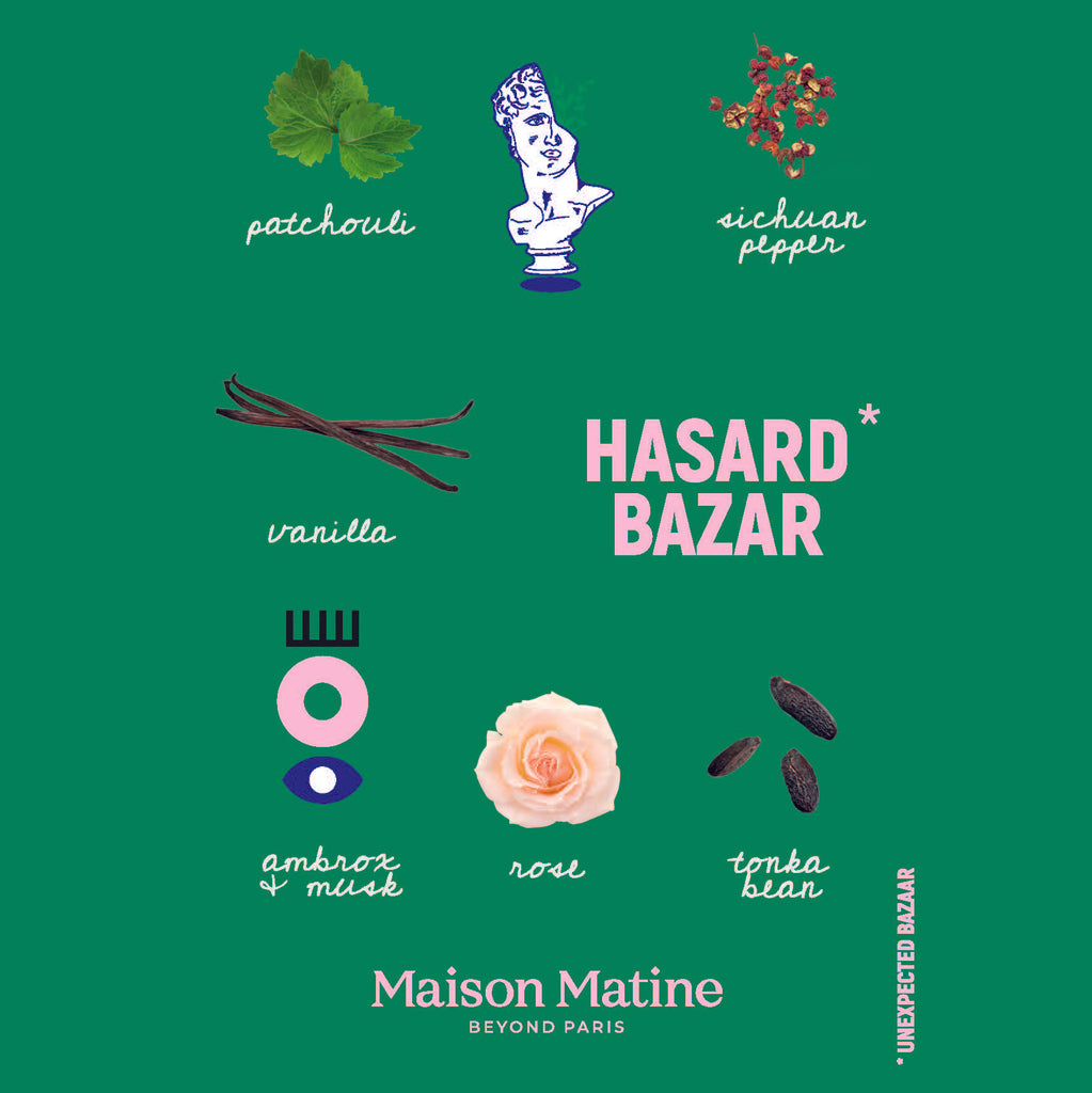 HASARD BAZAR x MAISON MATINE