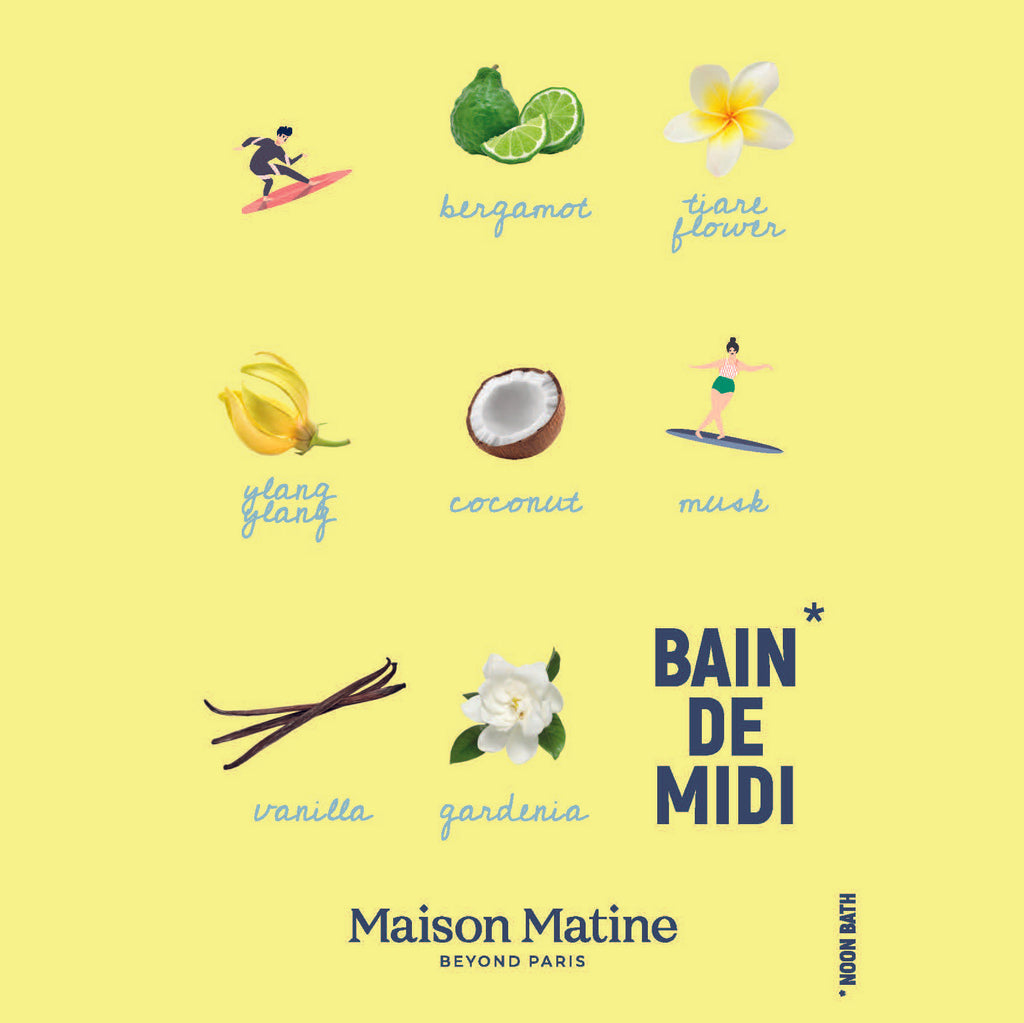 BAIN DE MIDI x MAISON MATINE